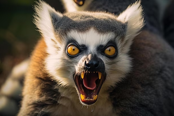 angry lemur