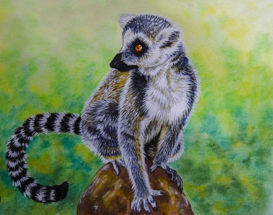 lemur paintings