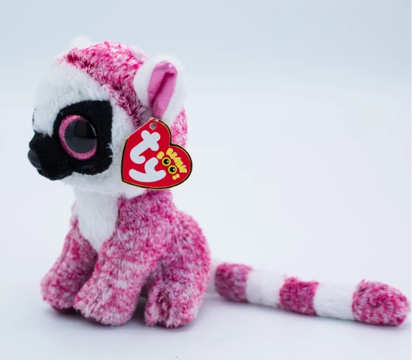 pink lemur beanie boo